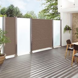 TraumGarten Brise-vue SYSTEM RHOMBE Chêne 8