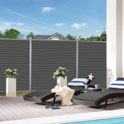 Clôture Rhombus TraumGarten, kit tout 3