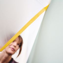 Bâche protection avec ruban de 5