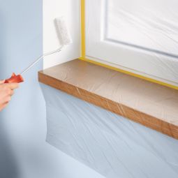 Bâche protection avec ruban de 8