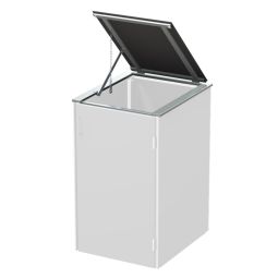 Binto cache poubelle couvercle HPL 3