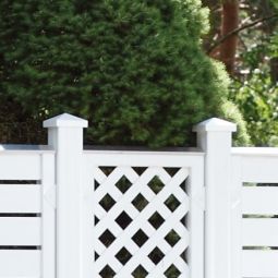 Chapeau poteau pyramide blanc, TraumGarten 3