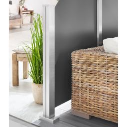 Habillage inox pour poteau, TraumGarten 4