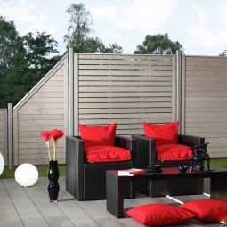 Panneau brise-vue bois, TraumGarten NEO 3