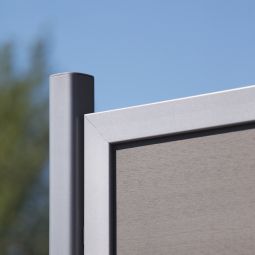 Panneau brise-vue bois composite, TraumGarten 7