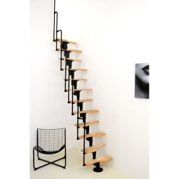 Minka escalier compact Twister hêtre 3