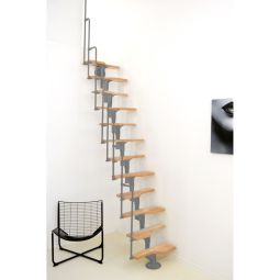 Escalier compact Minka Twister hêtre 3