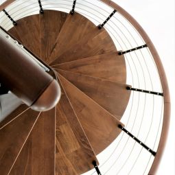 Minka escalier colimaçon Venezia noir 6