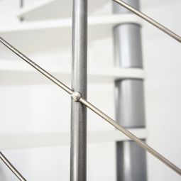 Escalier en colimaçon rond acier 5