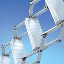 Escalier escamotable pliable en ciseaux 3
