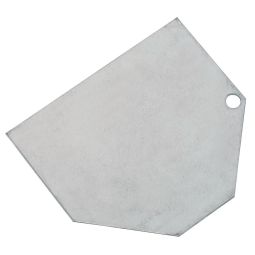 Paroi frontale de caniveau de drainage BIRCOlight  pour caniveau de drainage NW100, différentes hauteurs de construction possible