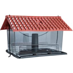 Windhager Mangeoire pour oiseaux Ranch Silo de nourriture Station d'alimentation grand volume de remplissage de 4,75 l