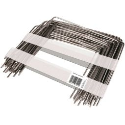 Ancrages en métal nervurés Windhager Ø 4 mm, 20x25 cm ancrage de géotextiles, toiles de protection ou films de jardin