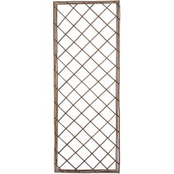 Treillis osiers rectangulaire Windhager 55x150cm support en bois de saule pour les plantes grimpantes et la protection de la vue