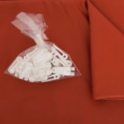 Windhager Tendeur de corde Voile d'ombrage, terracotta en tissu à voile de haute qualité, bonne protection contre les UV