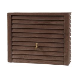 Récupérateur d'eau GRAF Woody, bois foncé réservoir mural 350 l