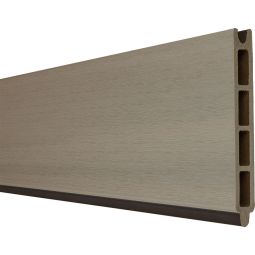 Clôture GroJa Solid lame pour panneau à composer bi-color co-extrudée lamelles pour clôture Même aspect des deux côtés, très nombreuses possibilités de combinaison, 180x15x1,9 cm