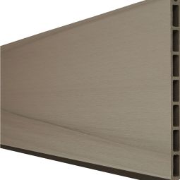 Clôture GroJa Solid Grande Premium lame pour panneau à composer bi-color co-extrudée palissade Même aspect des deux côtés, très nombreuses possibilités de combinaison, 180x24x1,9 cm