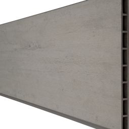 Clôture GroJa Grande lame pour panneau à composer bi-color sand co-extrudée palissade Même aspect des deux côtés, possibilités de combinaison illimitées, 180x25,3x1,9 cm