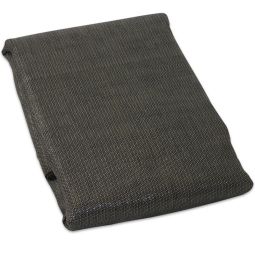 Bâche anti-mauvaises herbes, tissu PP marron matériau 100% polypropylène, 0,9x10m