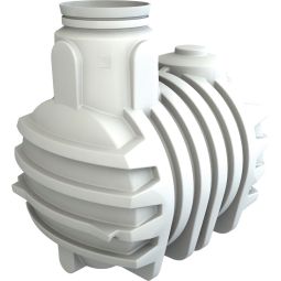 Réservoir d'eau potable enterré Graf Diamant réservoir d'eau potable ovale, en PE certifié, compatible alimentaire, facile à installer et simple à nettoyer
