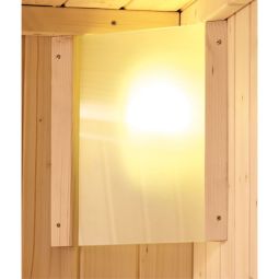 Luminaire de sauna Karibu Premium pour poêle triphasé ou Plug&Play