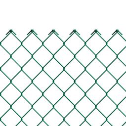 Clôture en treillis métallique type 2,8 vert Treillis carré, différentes hauteurs et longueurs