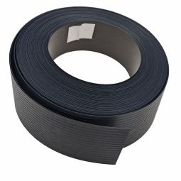 Bandes d'occultation Premium anthracite Wellker pour clôture à double fil - film de clôture Poids: 700 g/m², longueur du rouleau: 26 m, hauteur: 19 cm
