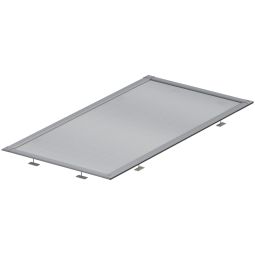 Grille de protection insecte et feuillage pour cours anglaises ACO 115x60cm appropriée pour toutes les grilles ACO d'une largeur jusqu'à 100cm