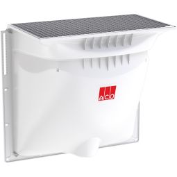 Kit complet de cour anglaise ACO Therm® profondeur 600 mm, caillebotis maille 30/10, praticable Corps de puits de lumière, grille & kit de montage