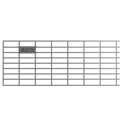 Grille à mailles 30/10 ACO Profiline pour drainage de façades sans verrouillage convient à tous les types de caniveaux de façade
