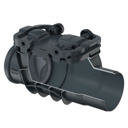 Clapet anti-retour simple ACO Triplex Typ-0 sans regard appropriée pour station de récupération d'eau de pluie