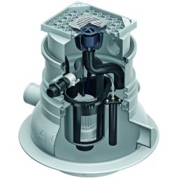 Station de relevage compacte ACO Muli UF pour les eaux noires (eaux usées)