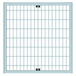 Grille en acier galvanisé, regard de cour ACO Self XtraPoint  250x250 mm pour écoulement des eaux ponctuelles, carrossable