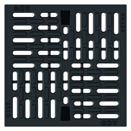 Grille en plastique, avaloir de cour ACO Self XtraPoint carrossable