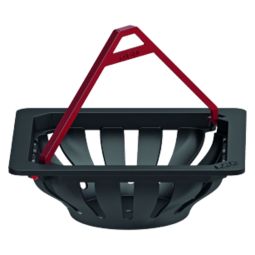 Seau de feuilles, siphon de cour ACO Self Europoint pour siphon de cour plat, profond/rond, 1,1 litre