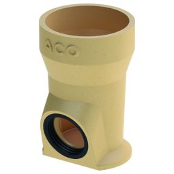 Siphon extérieur ACO Self Europoint diamètre 250 mm, 360 mm, profond/rond, pour avaloir de cour