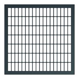 Grille à mailles en plastique ACO Self Europoint pour siphon extérieur Couvercle carrossable, 250x250 mm pour avaloir de cour