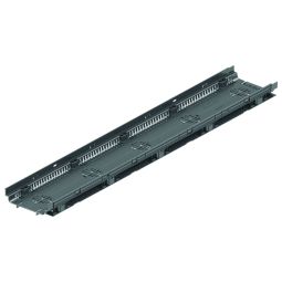 Caniveau de façade fixe ACO Profiline X évacuation des eaux de façade différentes hauteurs de construction, largeur 155 mm, longueur 1000 mm