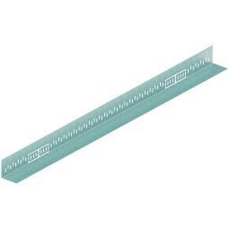 Profilé de gravier ACO Profiline X pour drainage de façade Longueur 1000 mm hauteur de 60 mm à 120 mm, largeur 155 mm