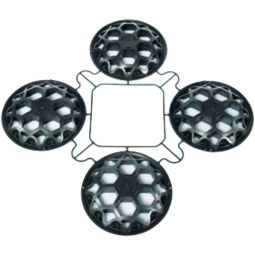 ACO Stormbrixx Blockrigole couvercle HD600 Fabriqué en polypropylène robuste, assure une fermeture supérieure sûre et la protection des unités de rigole