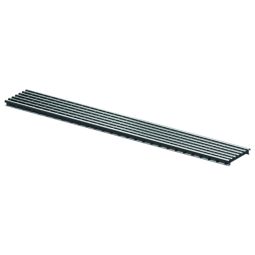 Couvercle design ACO Vario avec grille de ventilation à profil long différentes largeurs, en acier inoxydable