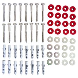 Kit de montage rehausse cour anglaise ACO  pour 1er élément de rehausse étanche à l'eau sous pression