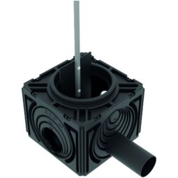 ACO Stormbrixx bloc-rigole SD/HD900 regard d'inspection et de curage avec régulateur de débit intégré Permet une maintenance simple et une rétention contrôlée des eaux pluviales, différentes versions