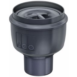 Corps d'avaloir de bain ACO Easyflow, sortie vertical Partie inférieure de l'écoulement, différents diamètres d'écoulement