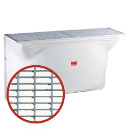 Cour anglaise ACO Therm complète 200x100x70 cm avec grille maille 30/10 mm kit complet avec grille et fixation