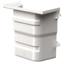 Courette d'aération ACO Therm avec fond accessible à pied, 40 x 40 x 20 cm