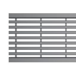 Grille caniveau Fil acier inoxydable ACO Self pour caniveau Euroline et Hexaline 2.0, longueur différentes