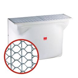 Cour anglaise ACO Therm complète 150x150x70 cm avec Grille piéton métal déployé kit complet avec grille et fixation
