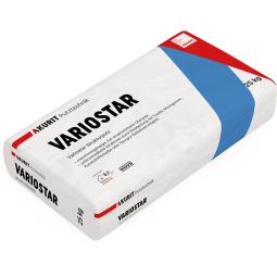 AKURIT VS Variostar enduit structuré pour intérieur et extérieur, blanc Granulométrie 1 mm, sac de 25 kg, autres couleurs sur demande